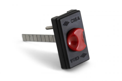 Кнопка выхода механическая черный пластик 06110.15.0