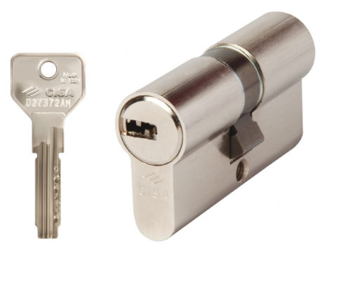 Цилиндр серии ASIX ключ-ключ 85мм (35х50) никель 0E300.31.0.1200.C5