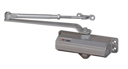 Доводчик дверной до 80 кг серый D1415.03.0.97