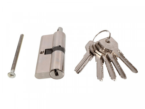 Цилиндр серии ASIX ключ-вертушка 80мм (40х40) никель 0E302.18.0.1200.C5