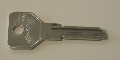 Заготовка ключа для цилиндров серии Asix 00670.01.0