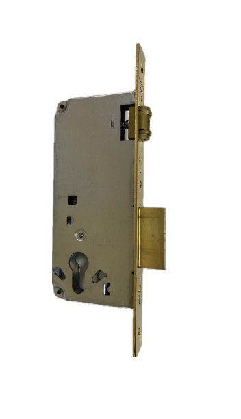 Замок врезной цилиндровый, 2 оборота, 1 плоский ригель, роликовая защелка 5C120.50.0