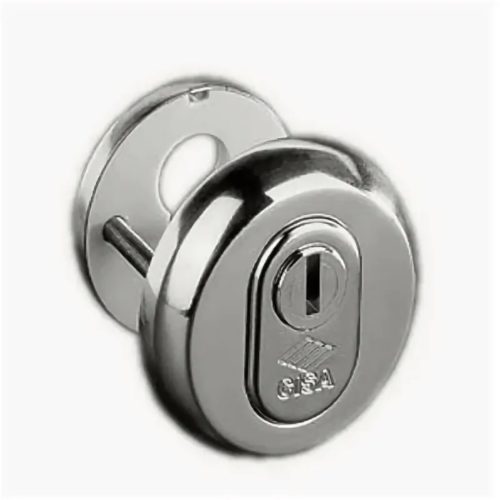 Защитная накладка на цилиндр из закаленной стали, хром 06460.51.0.18