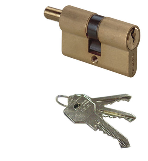 Цилиндр серии С2000 ключ-вертушка 70мм (30х40) латунь 0G302.82.0