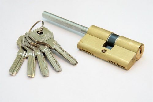 Цилиндр CISA серии ASIX ключ-шток 60мм (30х30) латунь
